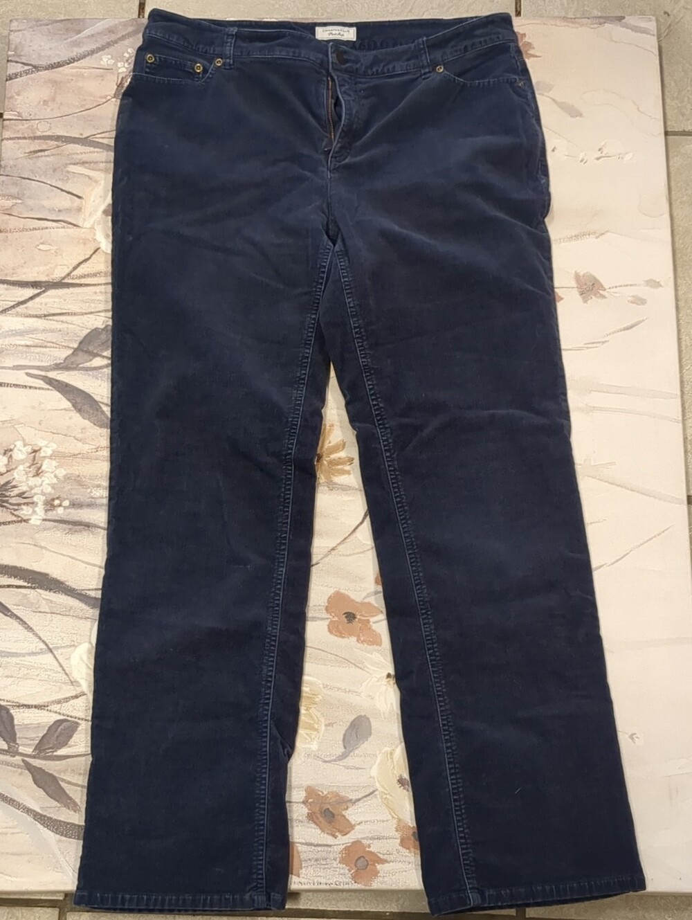 Charter Club Slate Blue Corduroy Pants
